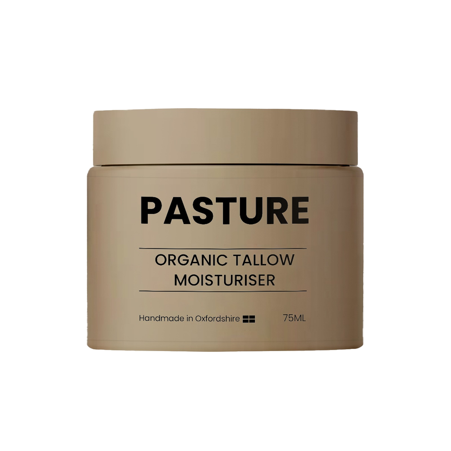 Pasture Organic Tallow Moisturiser 75ml beige jar